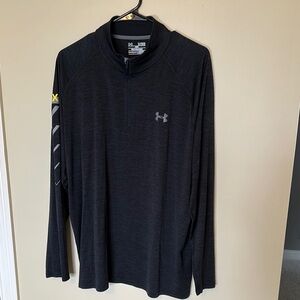 Under Armour Black Quarter-Zip Pullover